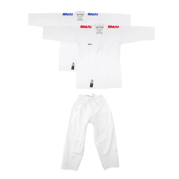 SMAI WKF Approved Pro Fighter Kumite Gi (Red & Blue)