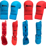 SMAI WKF Approved Karate Gloves and Shin-Guard Set