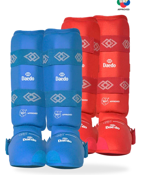 DAEDO WKF Approved Karate Shin And Instep Guard