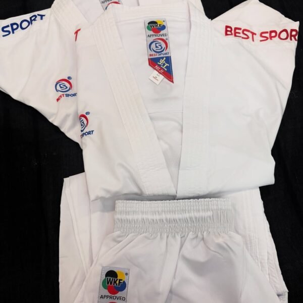 BEST SPORT WKF APPROVED NIJI KUMITE GI 2 COAT 1 PANT